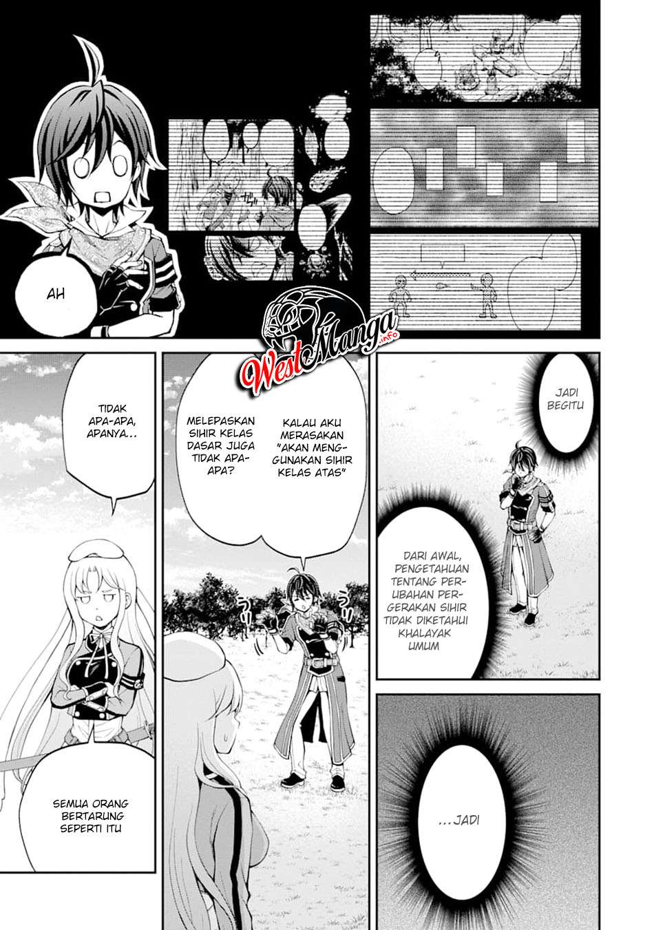 Saisoku Musou No B-kyuu Mahou Tsukai: Ippatsu Utareru Mae Ni Senpatsu Uchikaesu! Chapter 11 Gambar 18